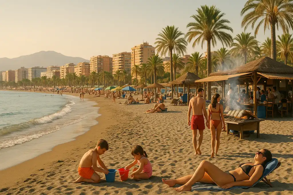 playa de Málaga